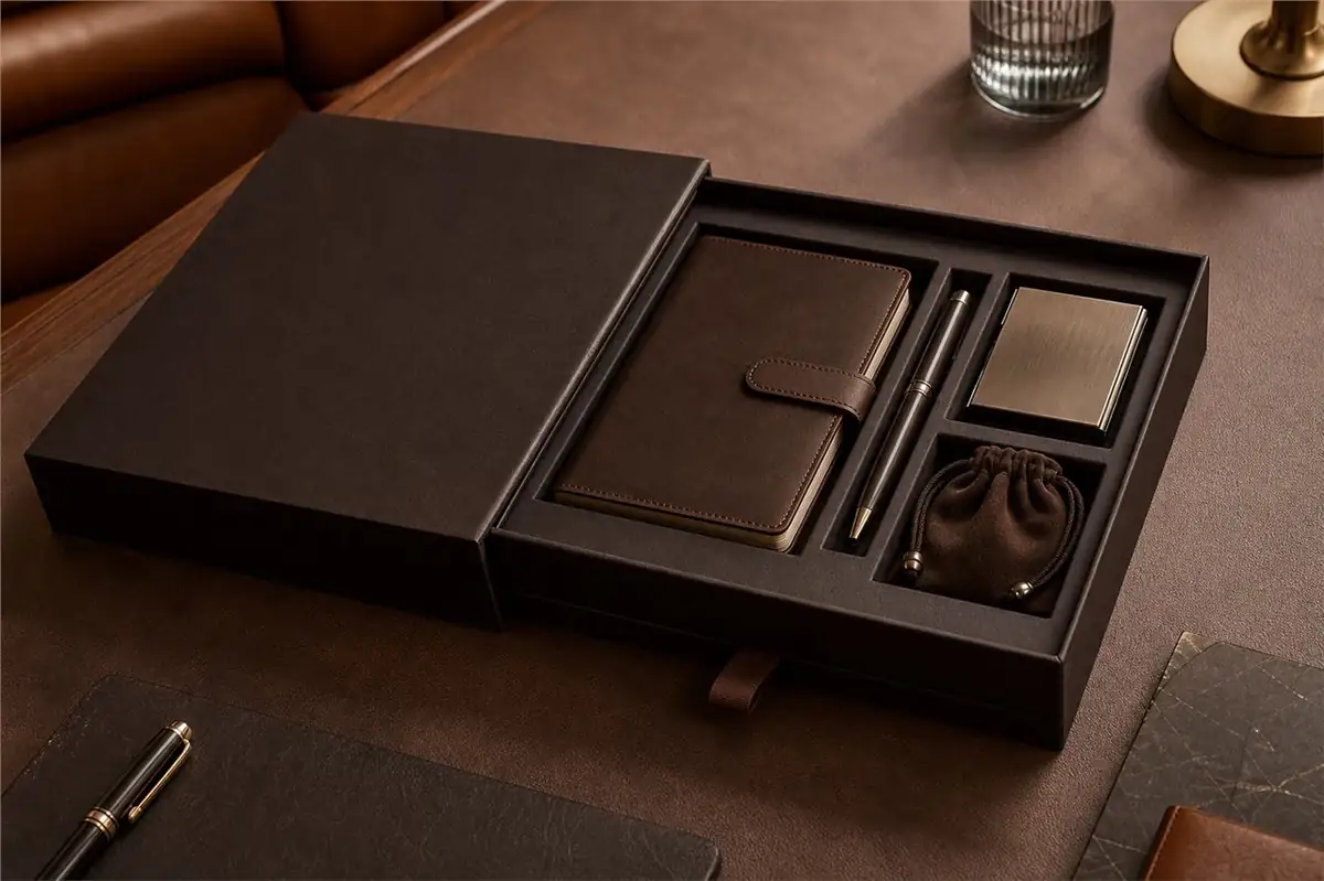 Sliding Drawer Box for Corporate Gifts