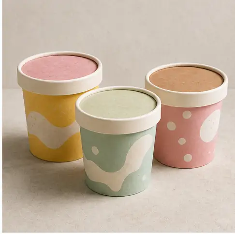 Paper Ice Cream Cups