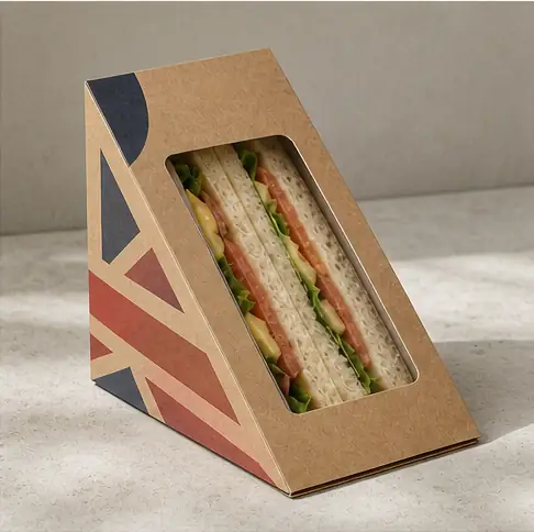 Sandwich Wedge Boxes