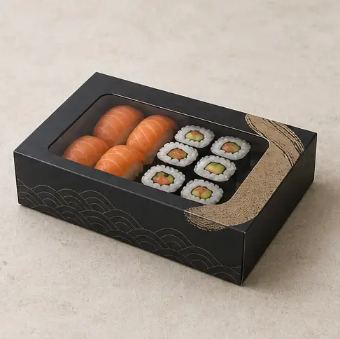 Custom Sushi Takeaway Boxes