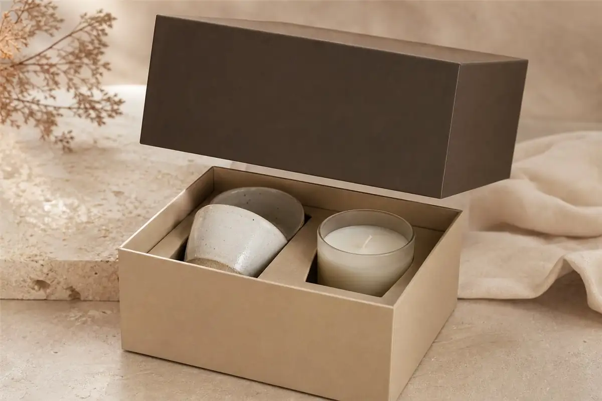 Deep lid and base gift box
