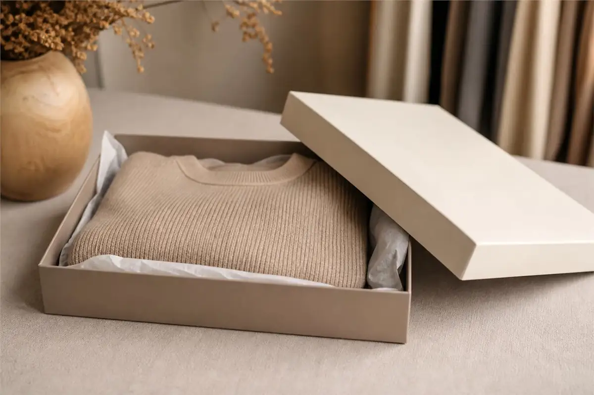 Shallow Apparel Box