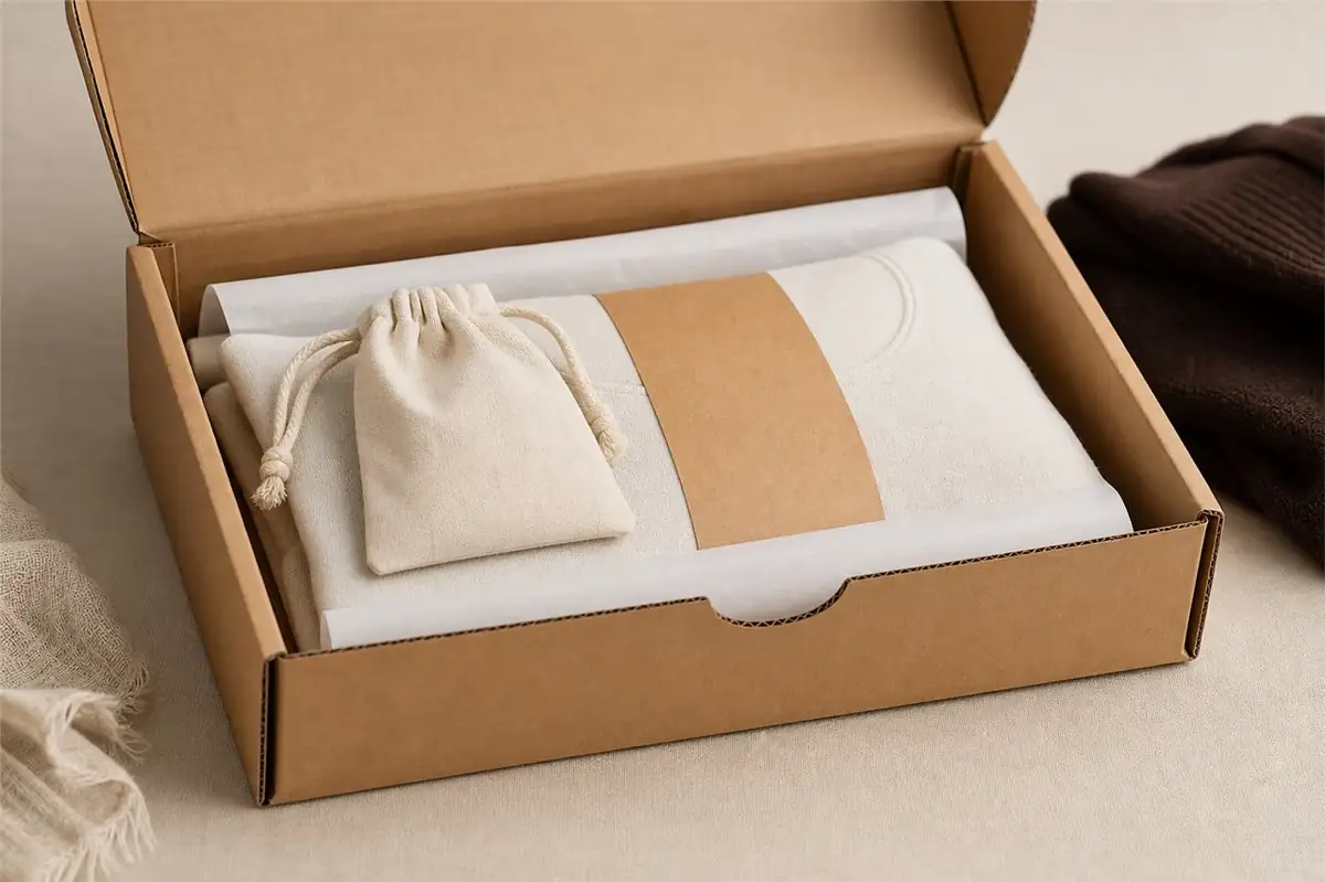 Realistic custom mailer box for Apparel and Accessories