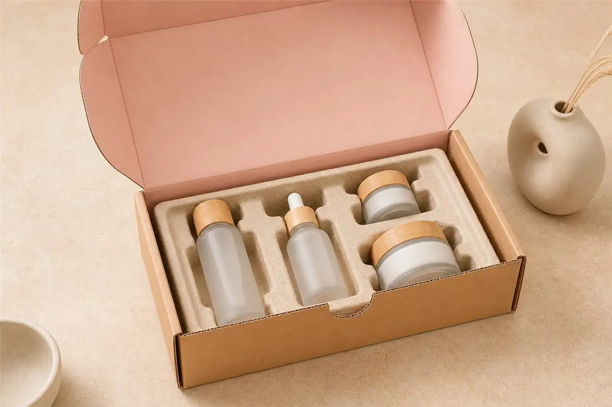 Realistic custom mailer box for Beauty and Skincare