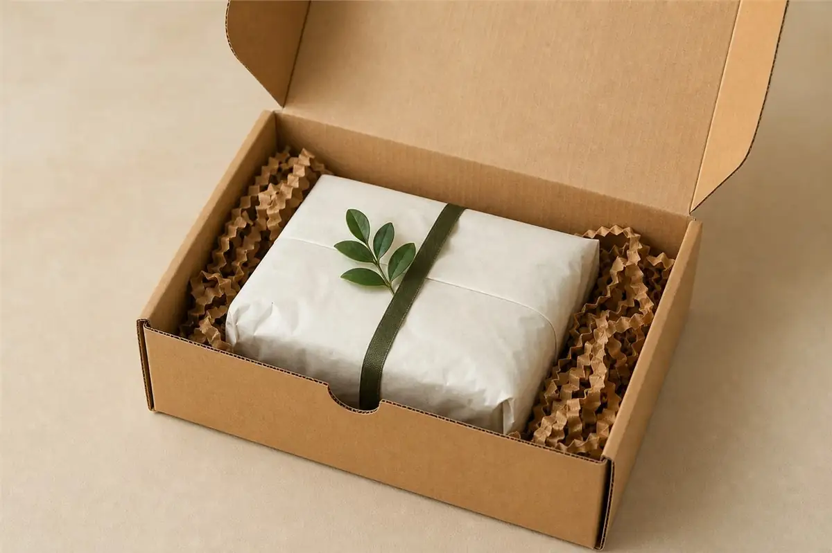 Realistic custom mailer box for Ecommerce and Retail