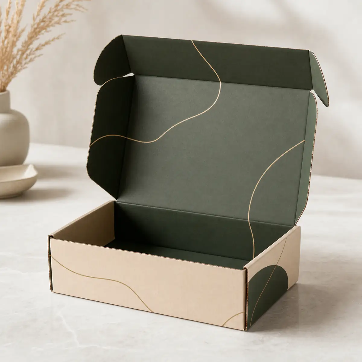 Custom printed mailer box